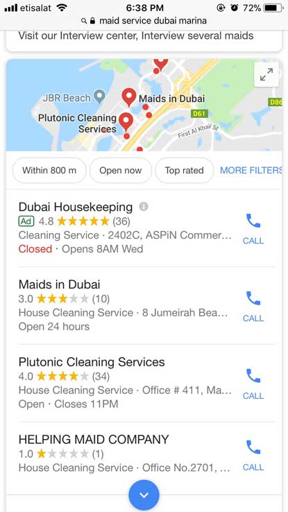 Google Local Ads UAE